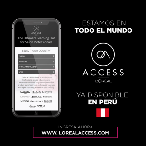 LOREAL ACCESS disponible en Peru