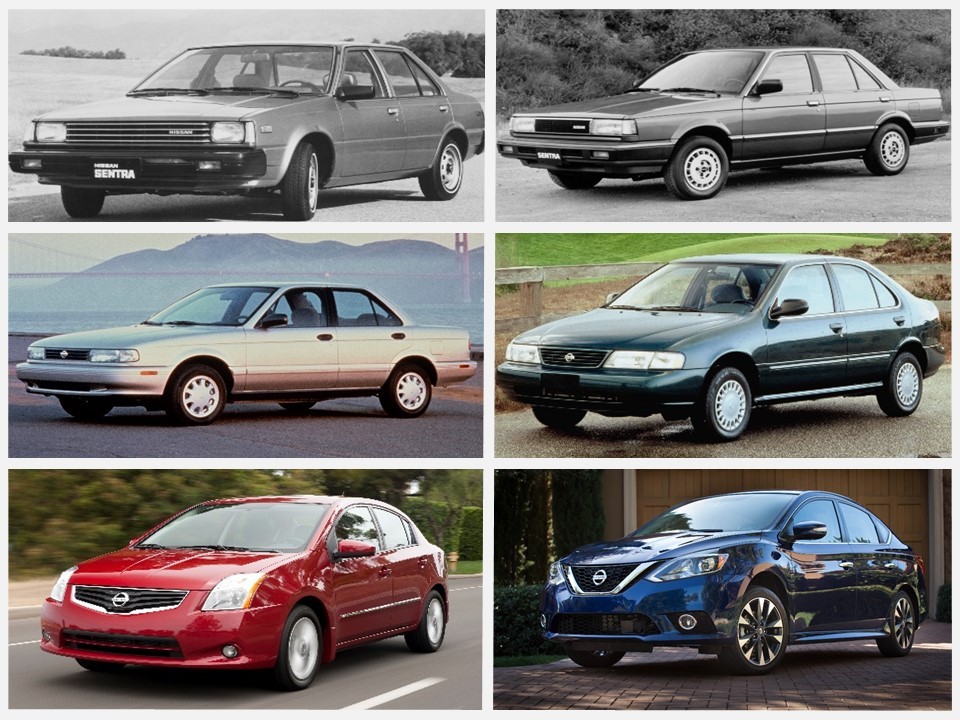 Nissan Sentra  La historia de ocho generaciones que continúan d