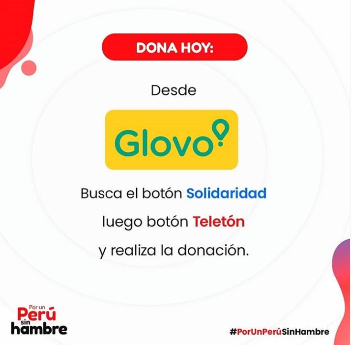 Teletón + Glovo