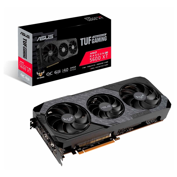 Asus TUF 3 AMD RX 5600 XT OC 6GB Evo Gaming - Graficail