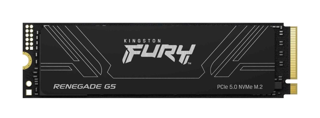 SSD Kingston FURY Renegade G5 M.2 2280 con capacidad de 8192GB y velocidades de hasta 14,800 MB/s.
