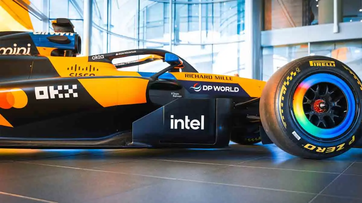 Intel es nombrado Socio Oficial de Computación para McLaren Racing