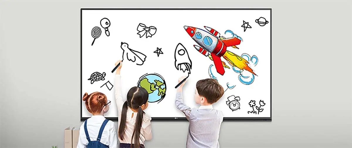 LG Electronics presenta su portafolio de pizarras interactivas de gran formato