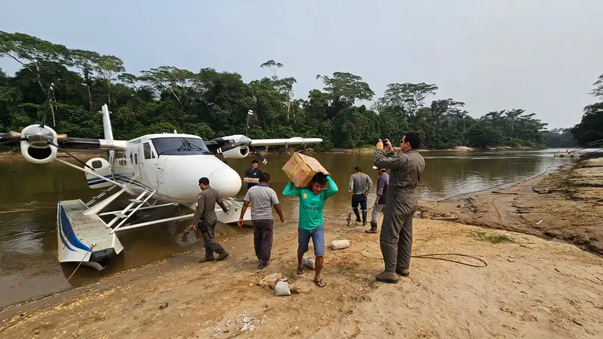 El Midis y la Fuerza Aérea del Perú mejoran la calidad de vida de personas en Loreto