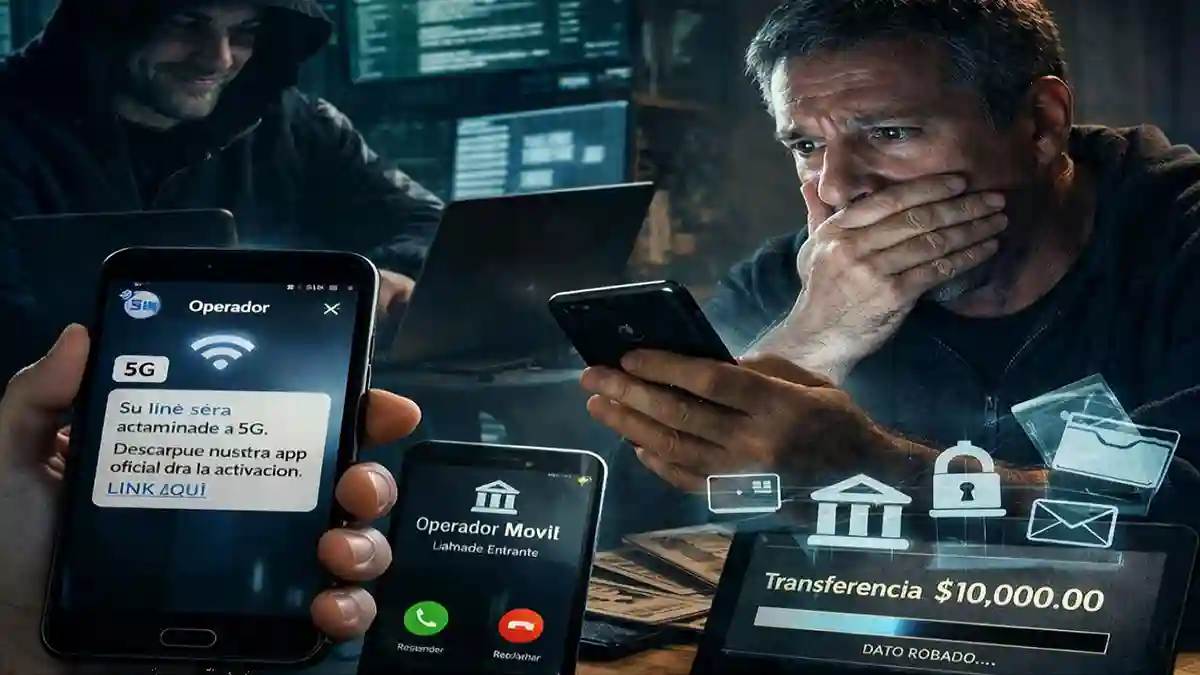 Cibercriminales usan falsas apps 5G para vaciar cuentas bancarias: el peligro del troyano "Banker"