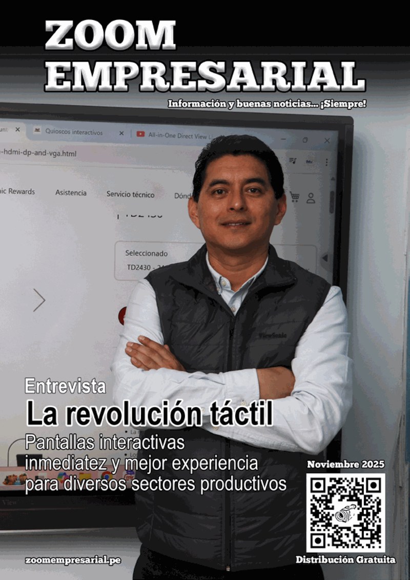 Portada Revista Zoom Empresarial - Noviembre 2025