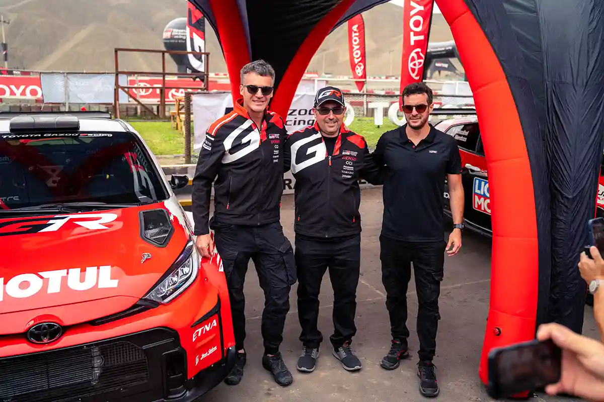 Toyota presentó al equipo para el próximo Rally Caminos del Inca 2026