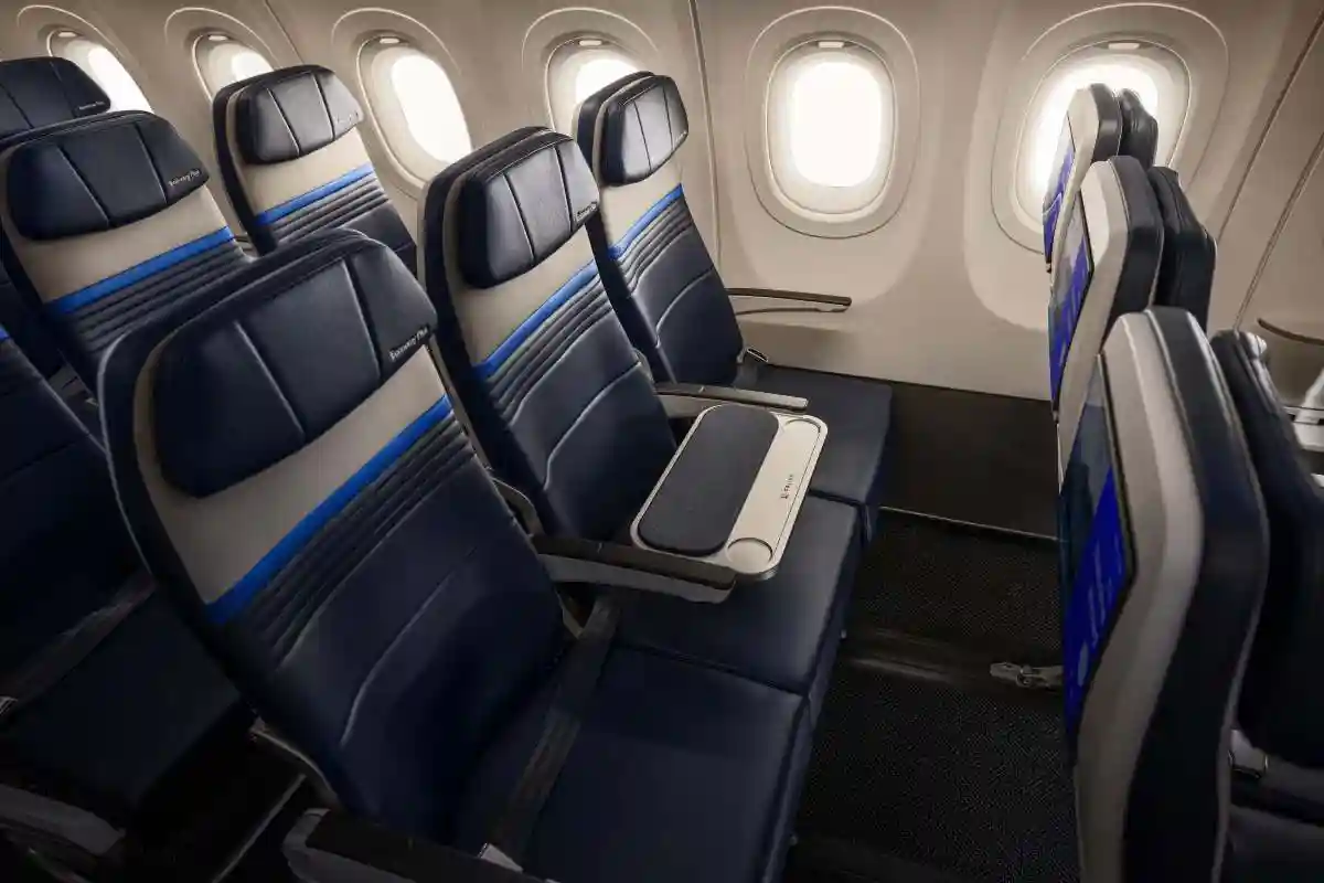 United estrena nuevos asientos Economy Plus con más espacio en el Airbus A321XLR